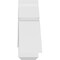 Ekena Millwork Davenport Architectural Grade PVC Gable Bracket, 72"W x 15"H x 6"D x 6"F, 5/12 Pitch GBP072X15X0606DAV00 - alternate 5